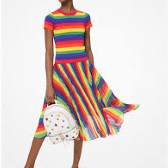 Michael Kors Rainbow skirt. Worn twice - Picture 3 of 3